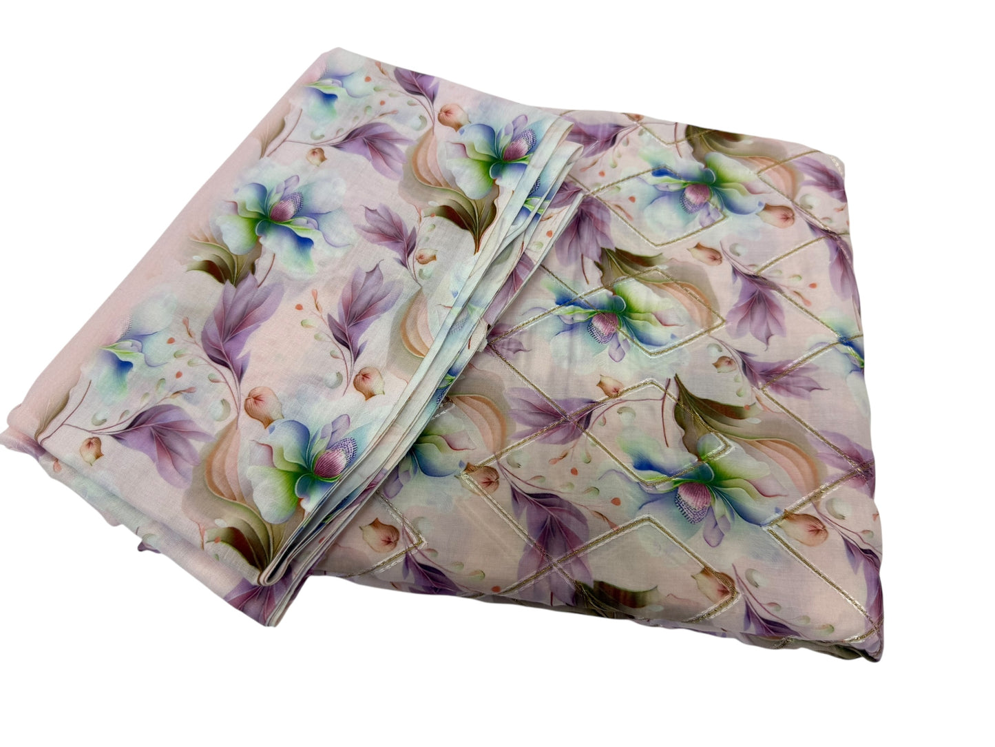 قطعة قطن مع الشيلة