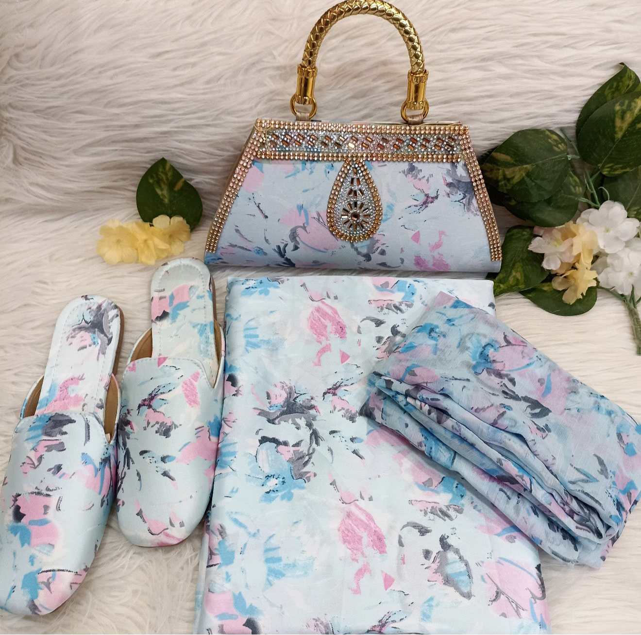 طقم كامل حرير