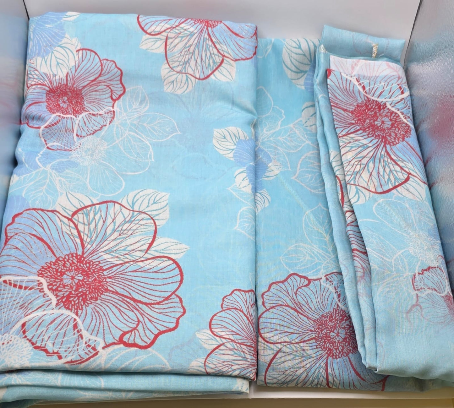 قطعة قطن مع الشيلة