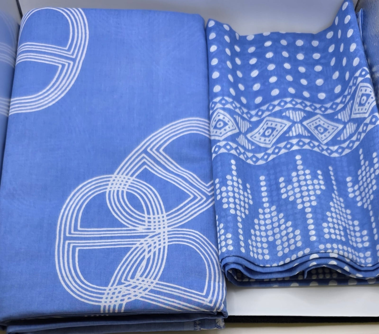 قطعة قطن مع الشيلة