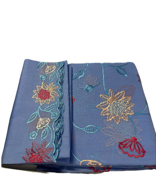 قطعة ويل مخروز مع الشيلة