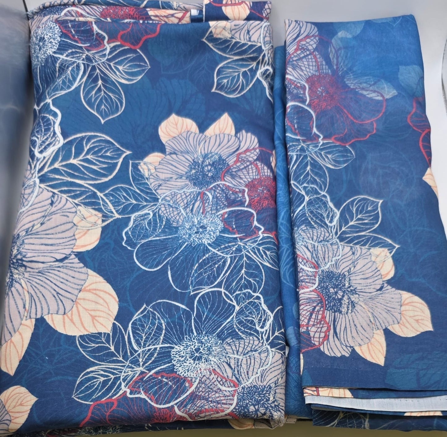 قطعة قطن مع الشيلة