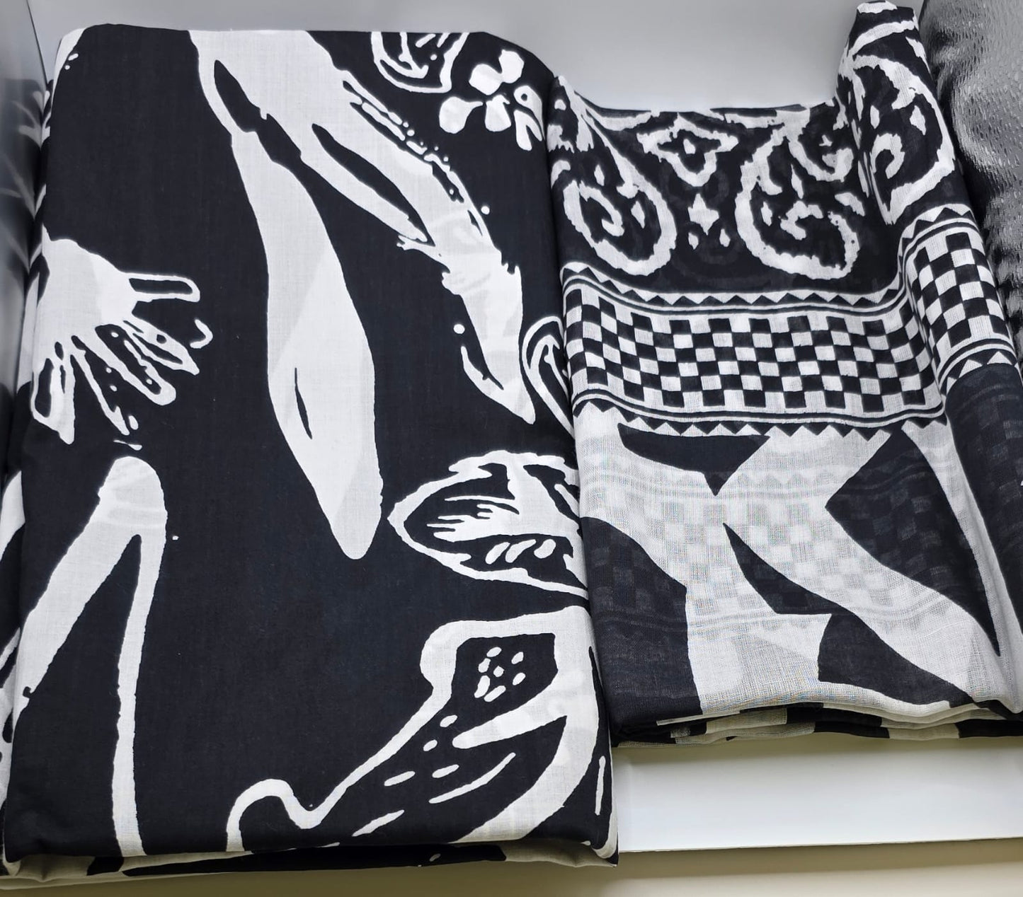 قطعة قطن مع الشيلة