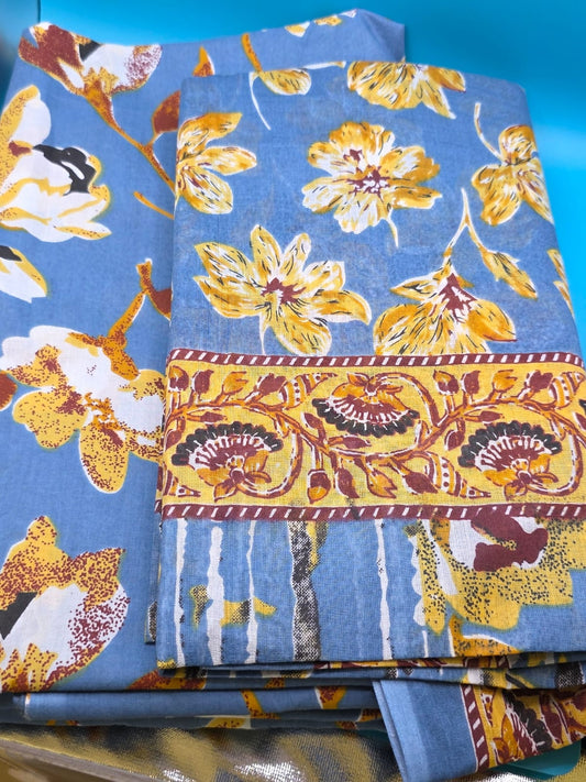 قطعة قطن مع الشيلة